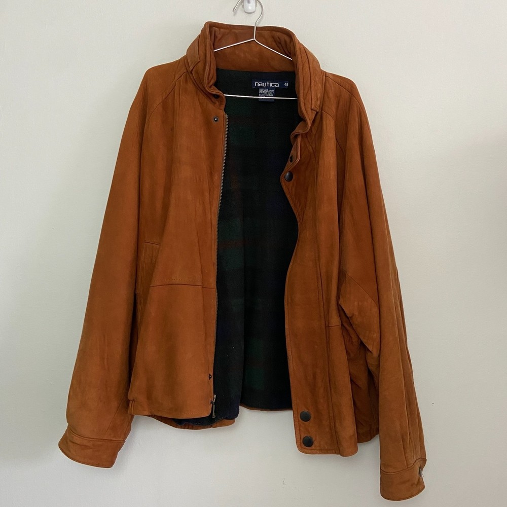 90's Heavy Flannel Lined Nautica Coat
